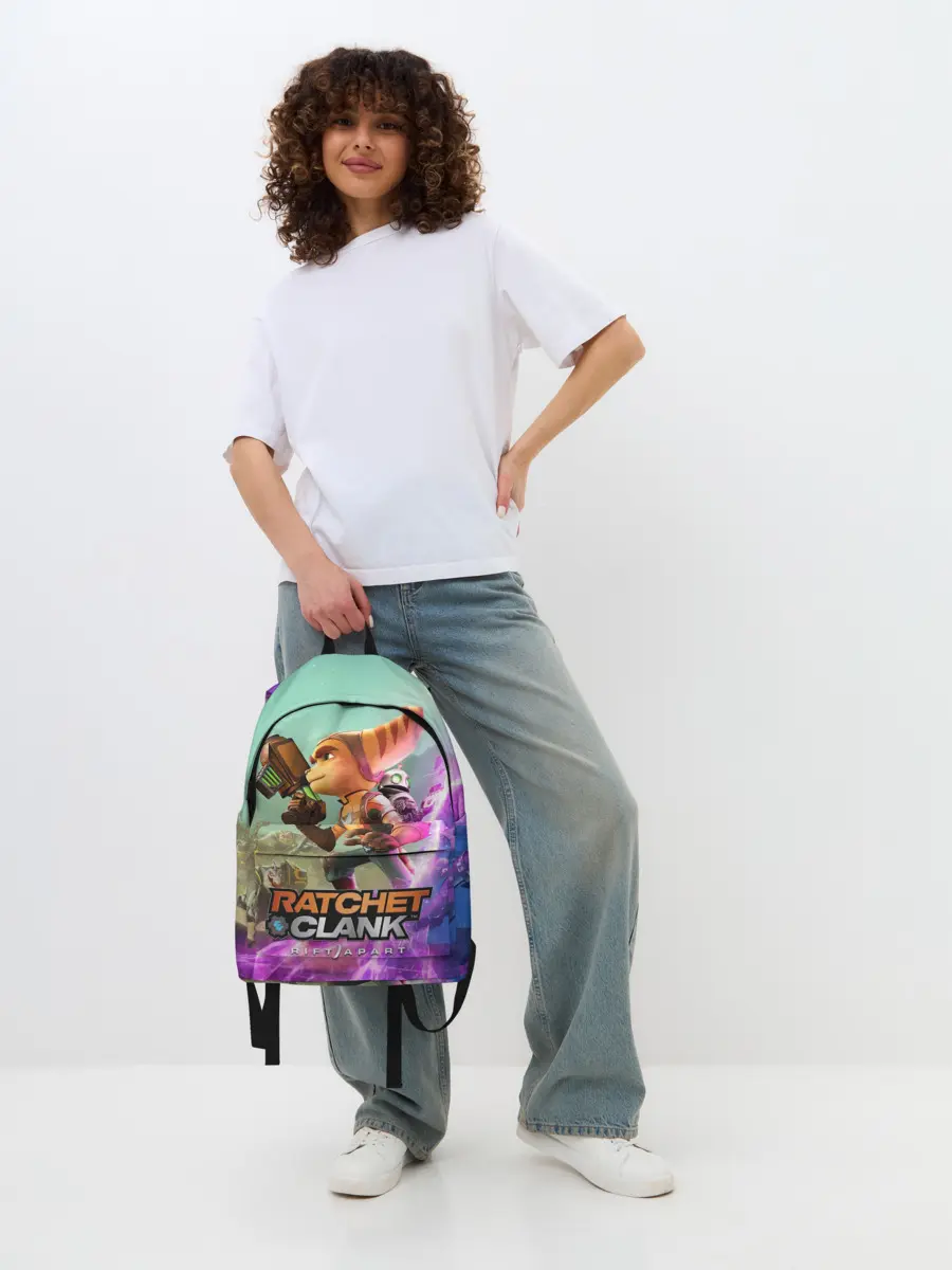 Рюкзак джинсовый / Ratchet & Clank: Rift Apart