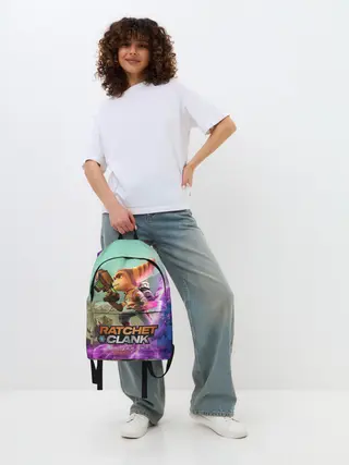 Рюкзак джинсовый / Ratchet & Clank: Rift Apart
