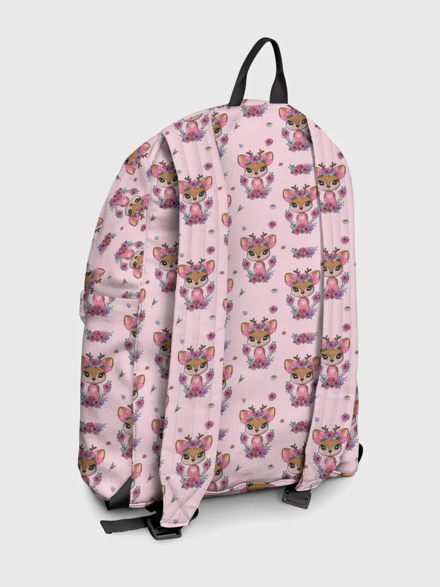 Рюкзак джинсовый / Милая олениха