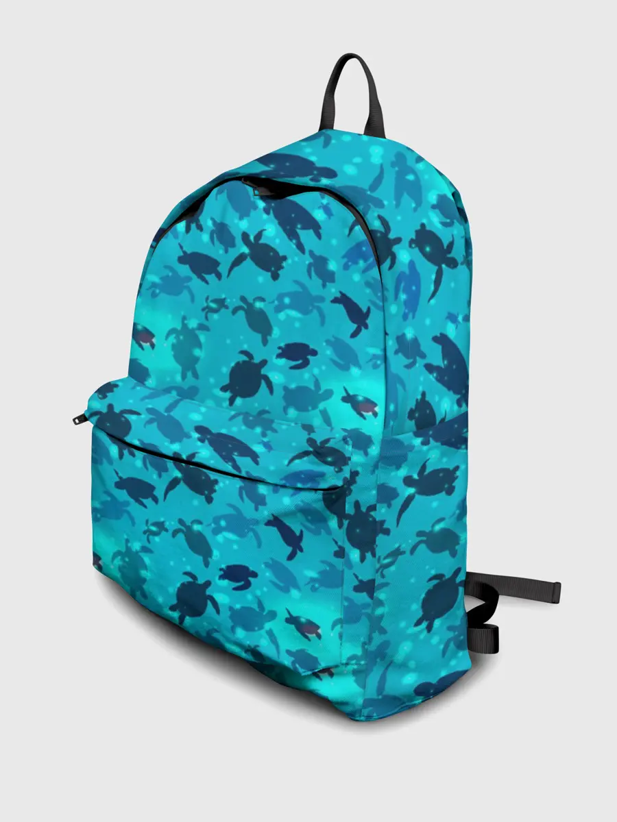 Рюкзак джинсовый / Черепашки