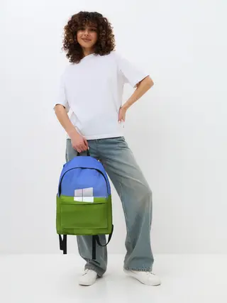 Рюкзак джинсовый / W10