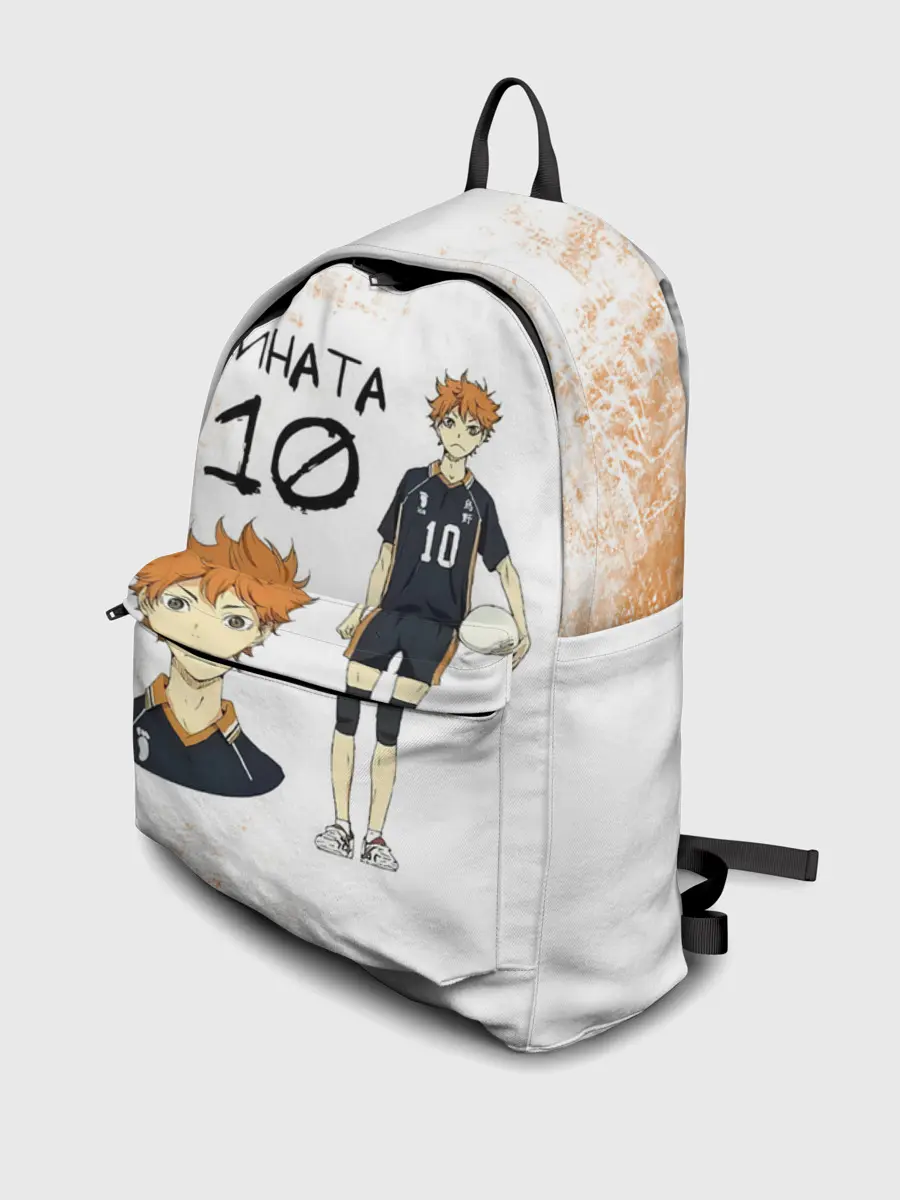 Рюкзак джинсовый / ХИНАТА 10 номер ВОЛЕЙБОЛ!!