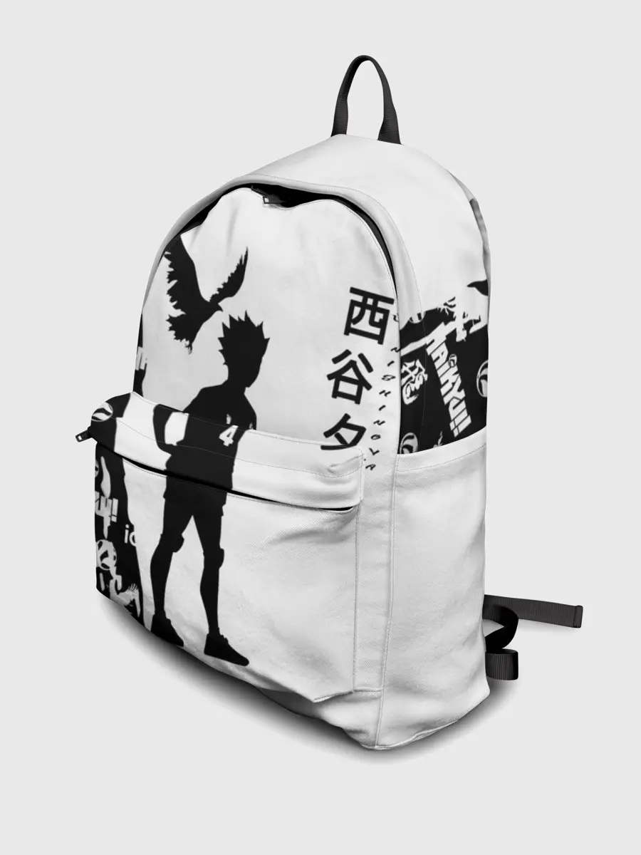 Рюкзак джинсовый / Юу Нишиноя ВОЛЕЙБОЛ!!