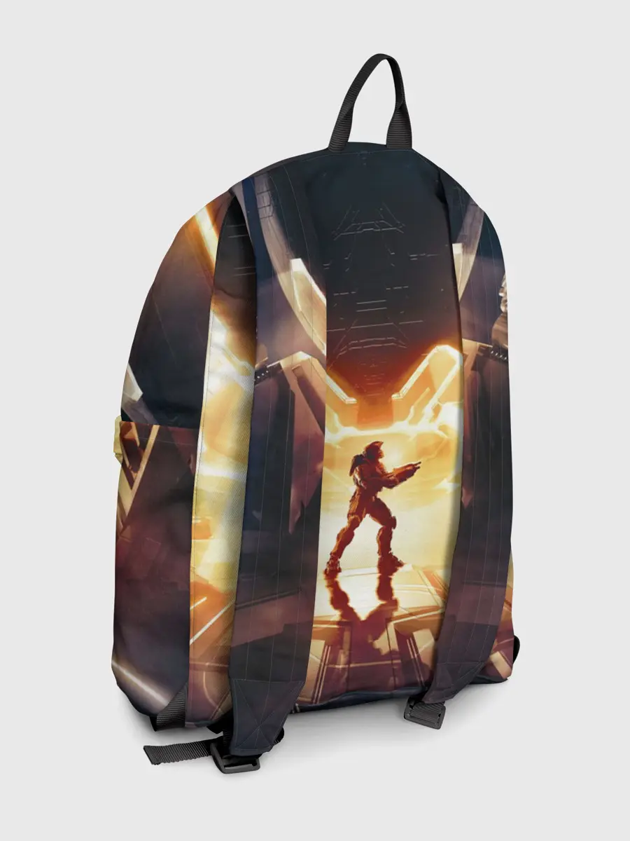 Рюкзак джинсовый / Halo infinite Мастер Чиф