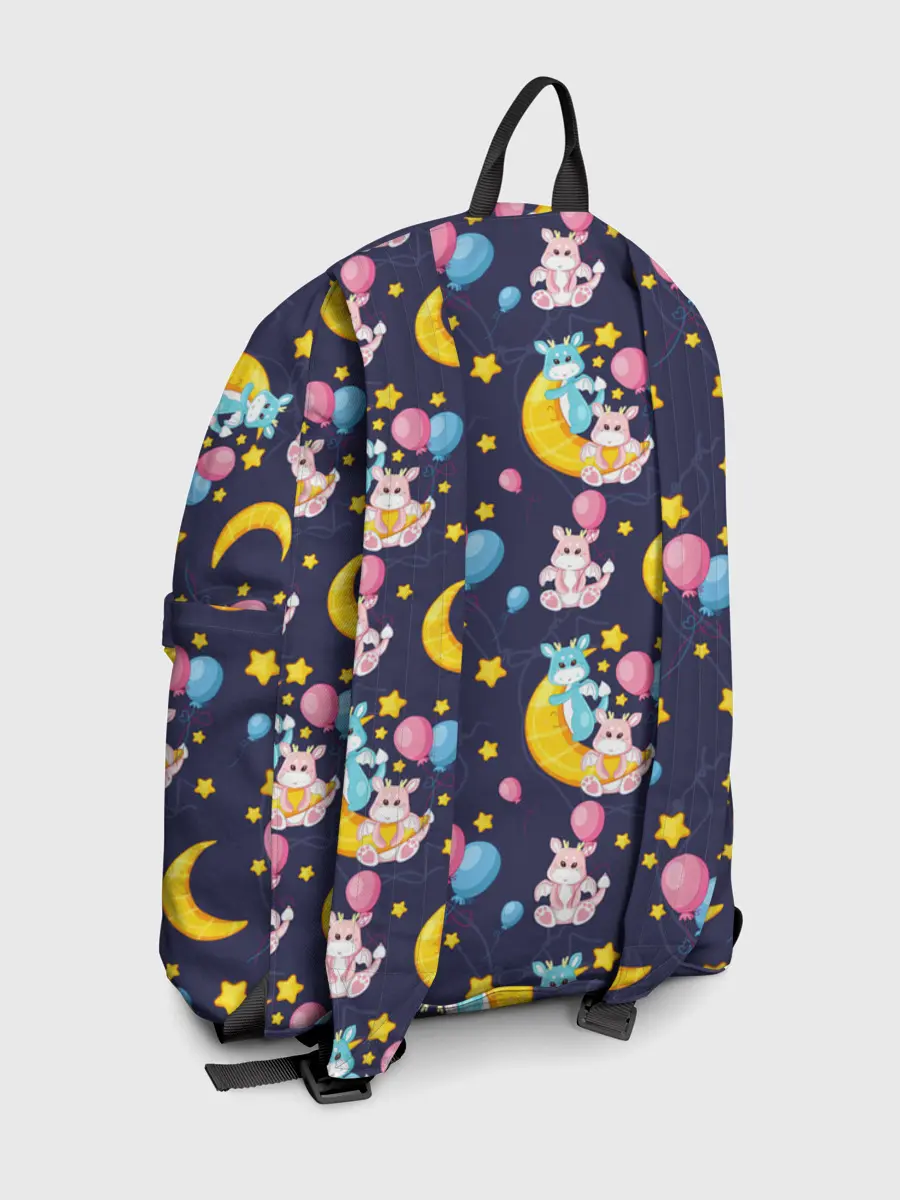 Рюкзак джинсовый / Ночные дракончики