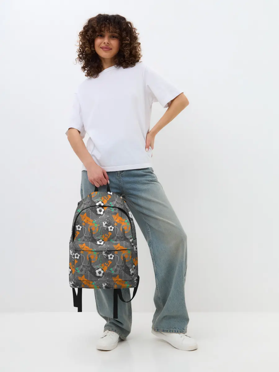 Рюкзак джинсовый / Football