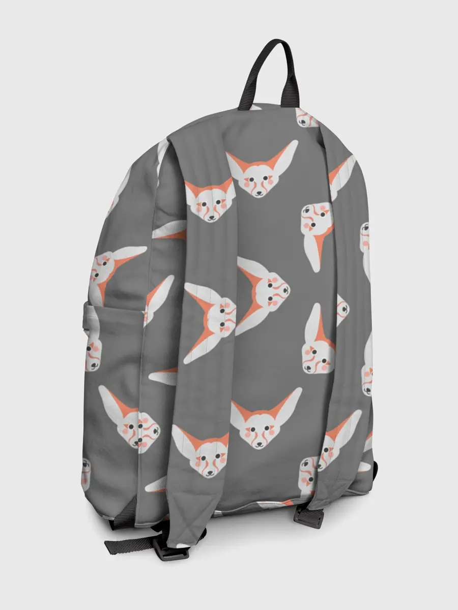 Рюкзак джинсовый / Лиса Фенек