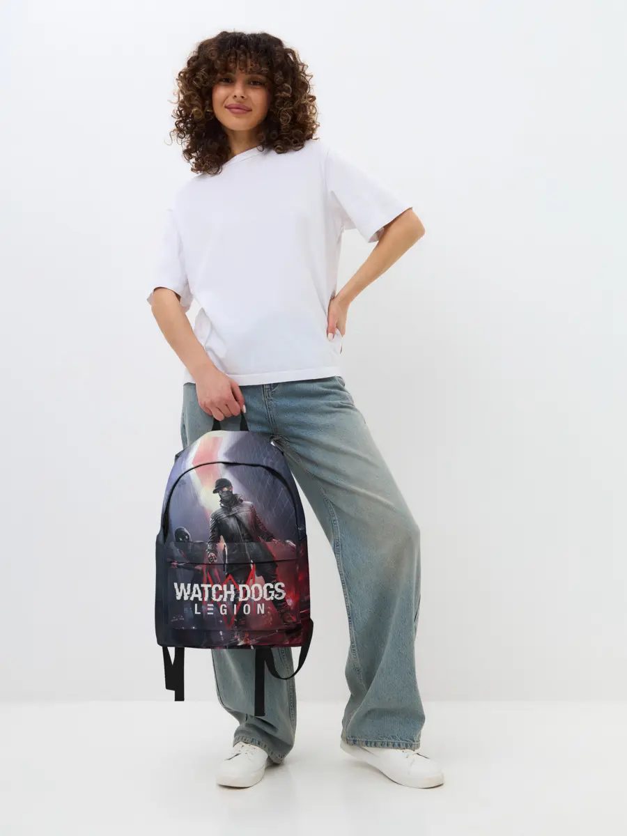 Рюкзак джинсовый / Эйден Пирс и Ренч Легион