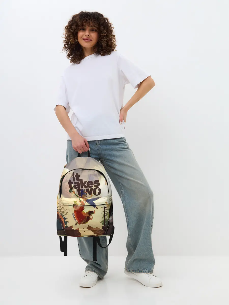 Рюкзак джинсовый / It Takes Two | Коди и Мэй