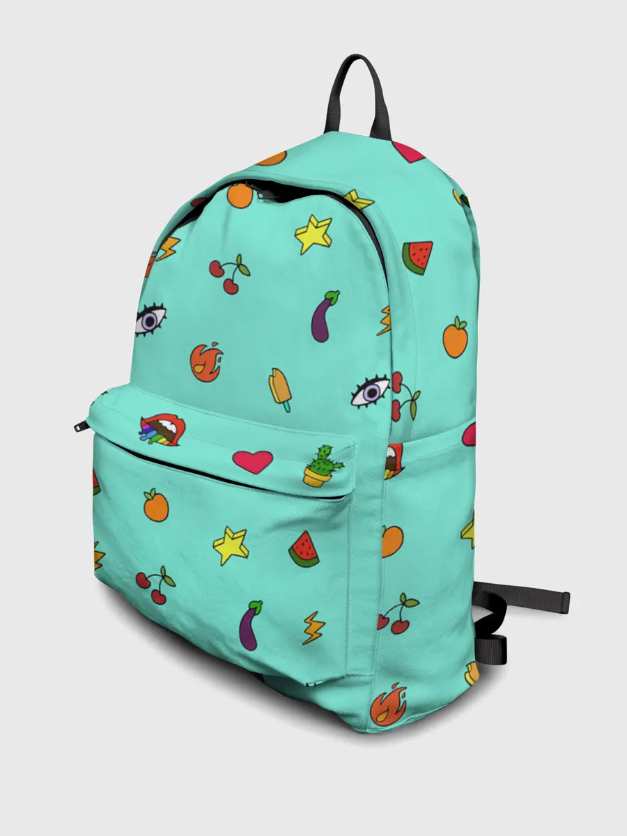 Рюкзак джинсовый / Смайлики - Эмодзи