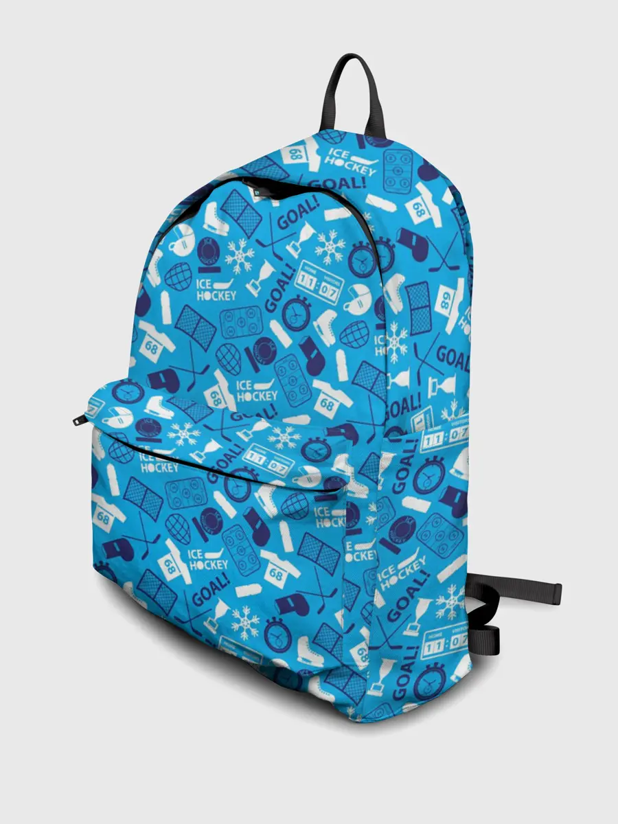 Рюкзак джинсовый / Хоккей