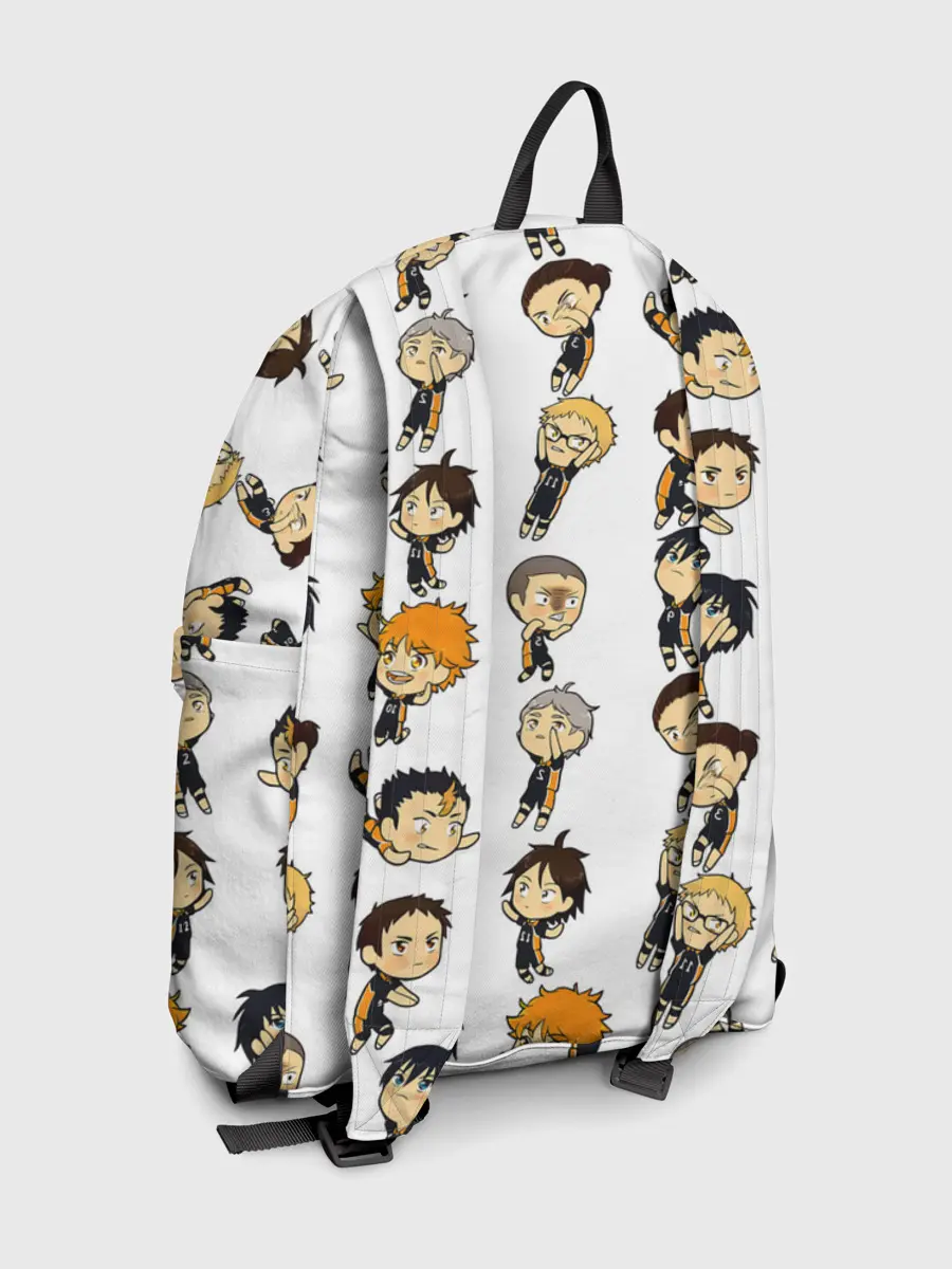 Рюкзак джинсовый / Команда школы Карасуно | Haikyuu!!