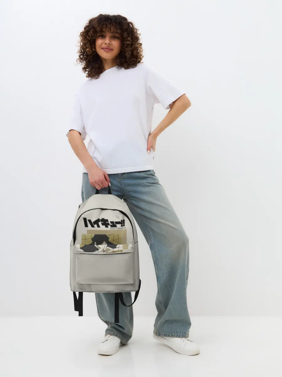 Рюкзак джинсовый / Ринтаро Суна | Haikyuu!!