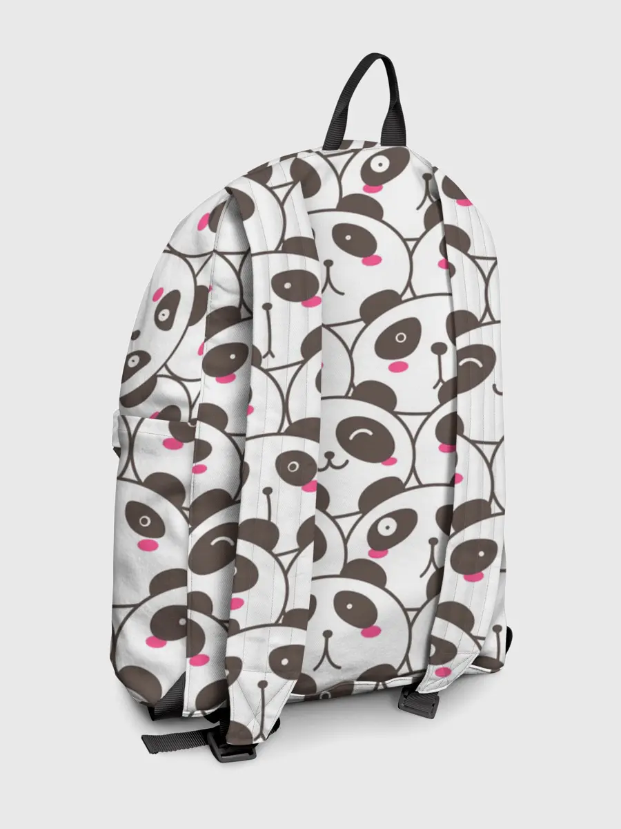 Рюкзак джинсовый / Панд много не бывает