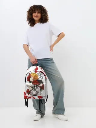 Рюкзак джинсовый / Yakusoku no Neverland