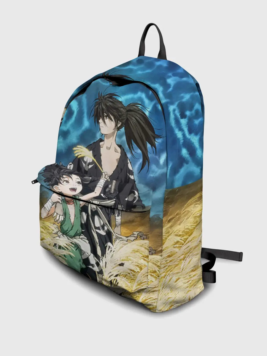 Рюкзак джинсовый / Хяккимару с Дороро | DORORO