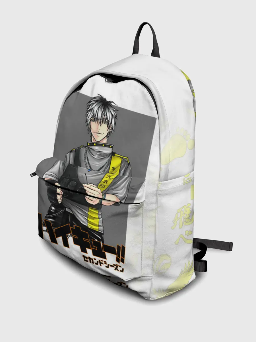 Рюкзак джинсовый / Котаро Бокуто | Haikyuu!!