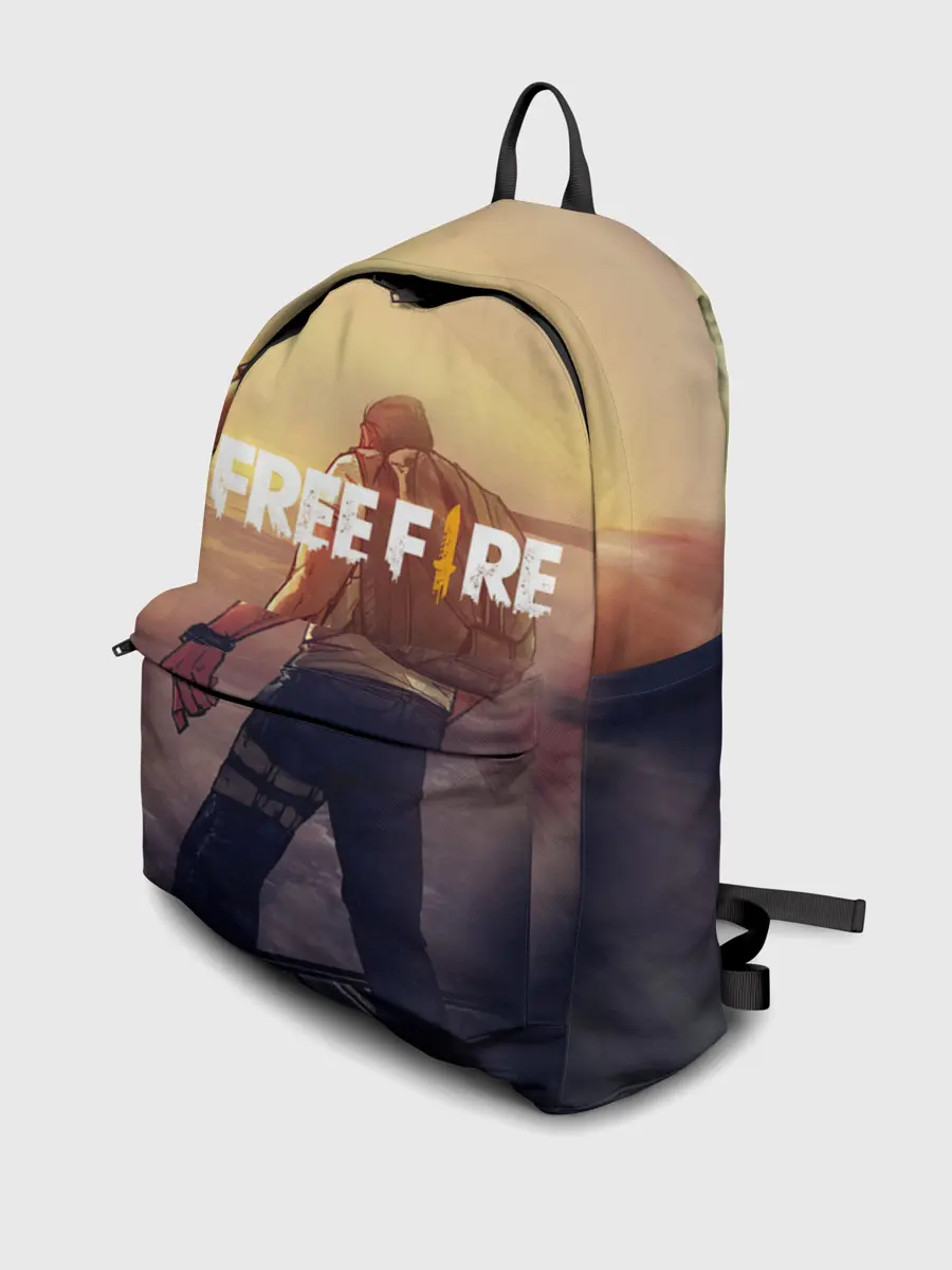 Рюкзак джинсовый / FREEFIRE | БЕЙСЕР