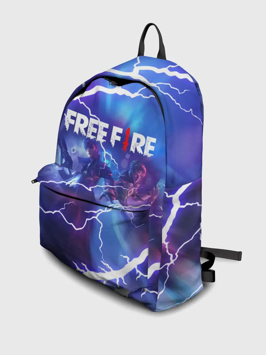 Рюкзак джинсовый / FREEFIRE | КОРОЛЕВСКАЯ БИТВА