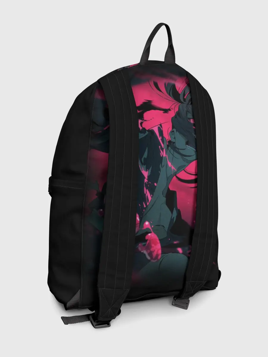 Рюкзак джинсовый / ХЯККИМАРУ В ЯРОСТИ | ДОРОРО