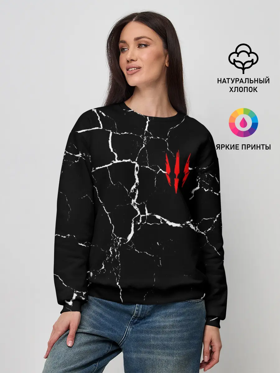 Женский свитшот / The Witcher | Wild Hunt