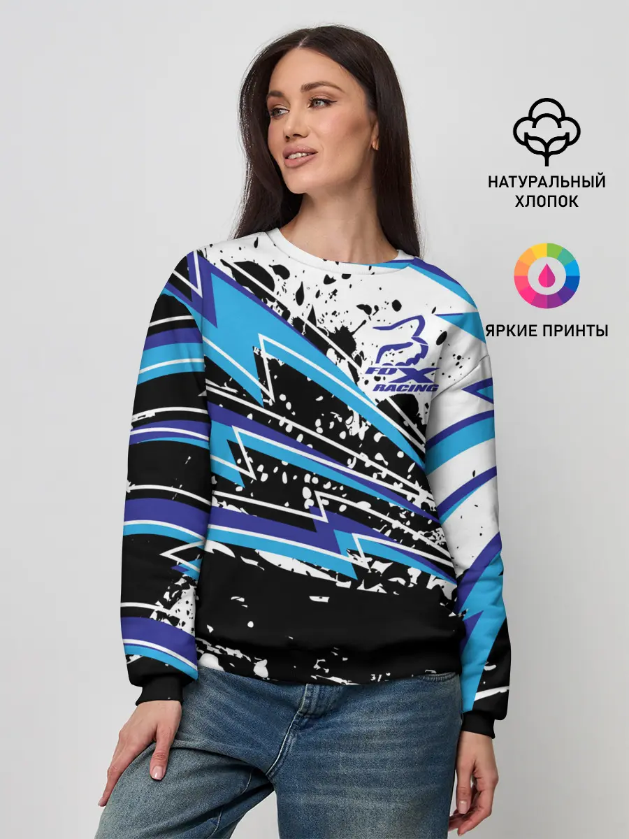 Женский свитшот / Форма для мотокросса FOX