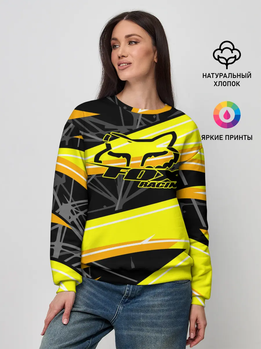 Женский свитшот / Форма для мотокросса FOX