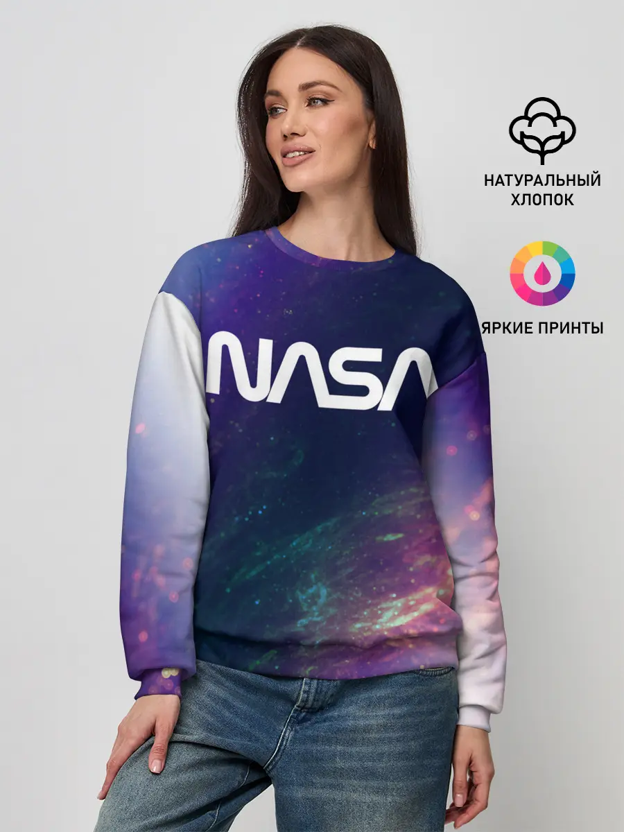 Женский свитшот / NASA / НАСА