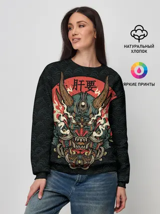 Женский свитшот / Дракон Ханья