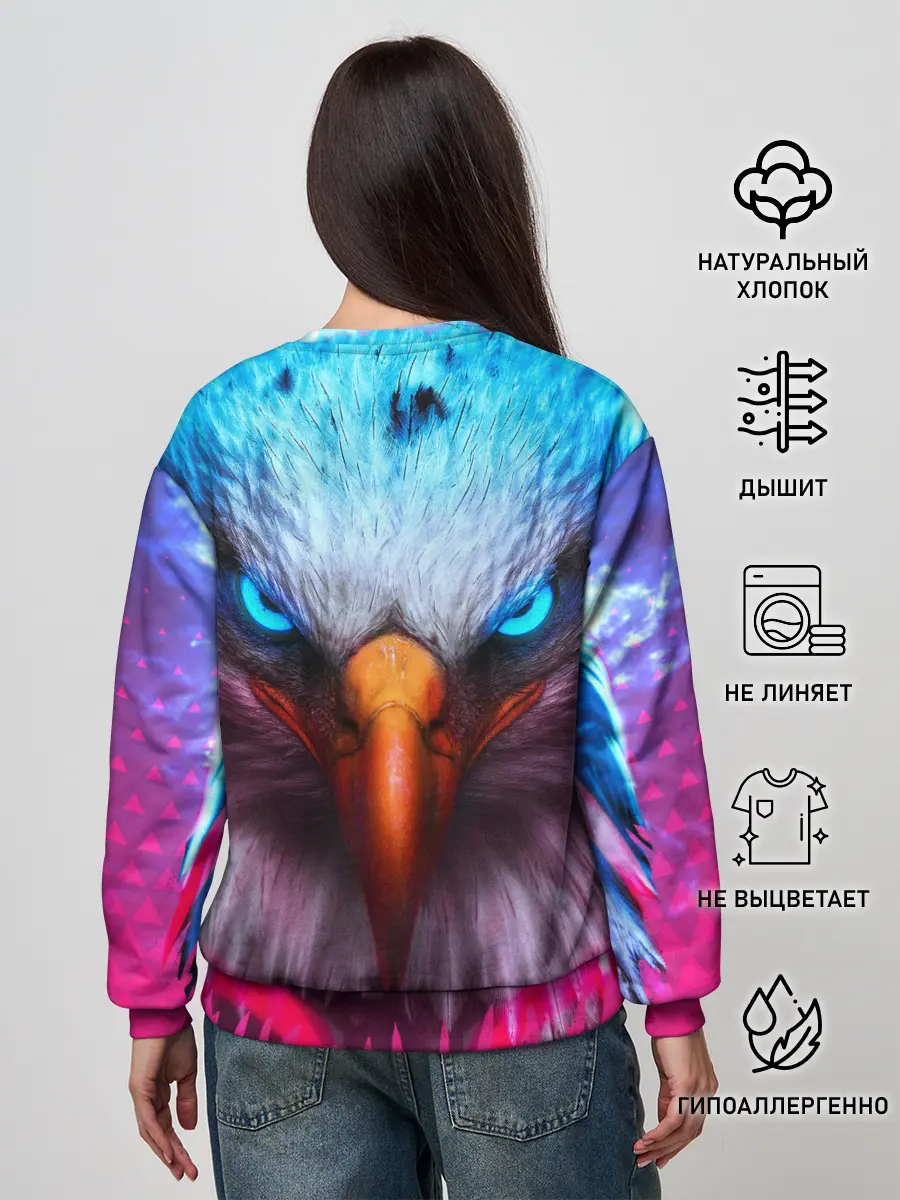 Женский свитшот / Взгляд орла