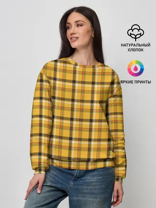 Женский свитшот / Клеточка