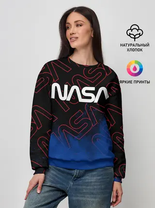 Женский свитшот / NASA / НАСА