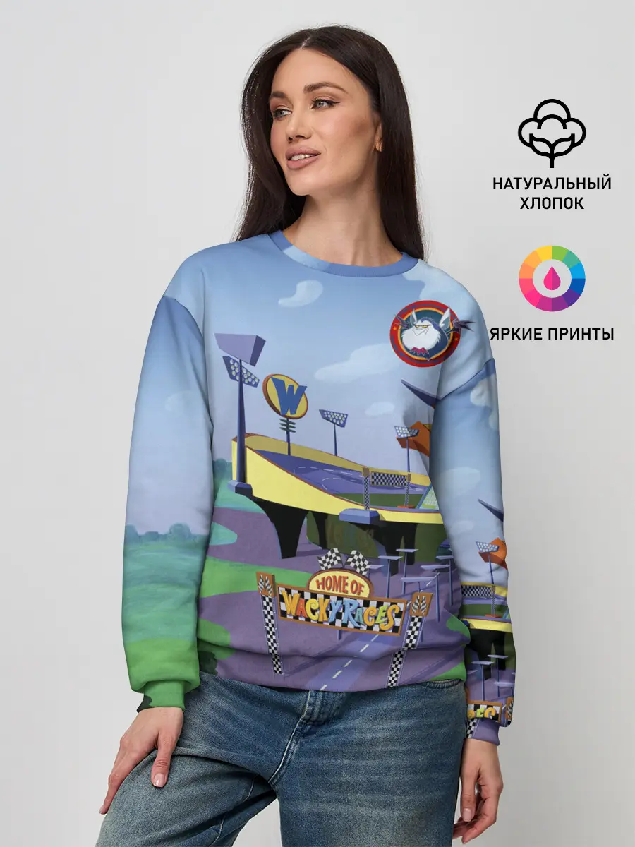 Женский свитшот / Bella Badge