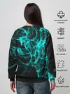 Женский свитшот / НЕОНОВЫЙ ДЫМ