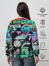 Женский свитшот / ГЛИТЧ / GLITCH ЗАСТАВКА