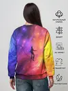 Женский свитшот / НЕОНОВЫЙ КОСМОС