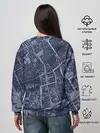 Женский свитшот / генплан города