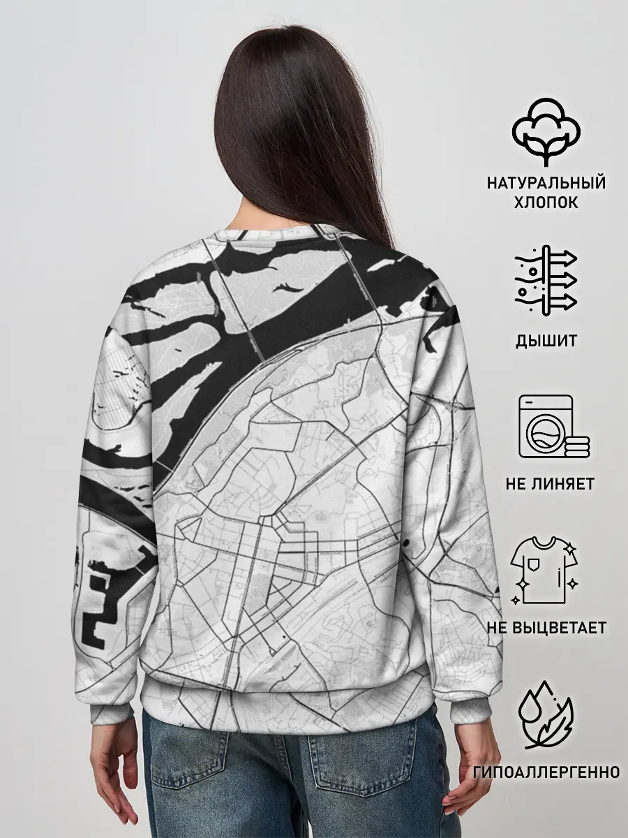 Женский свитшот / генплан