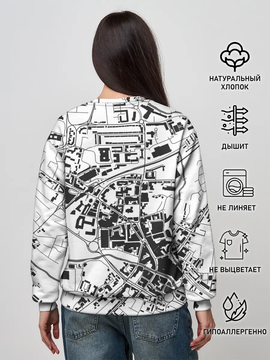 Женский свитшот / генплан