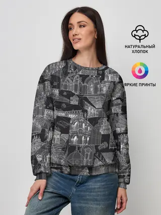 Женский свитшот / дома