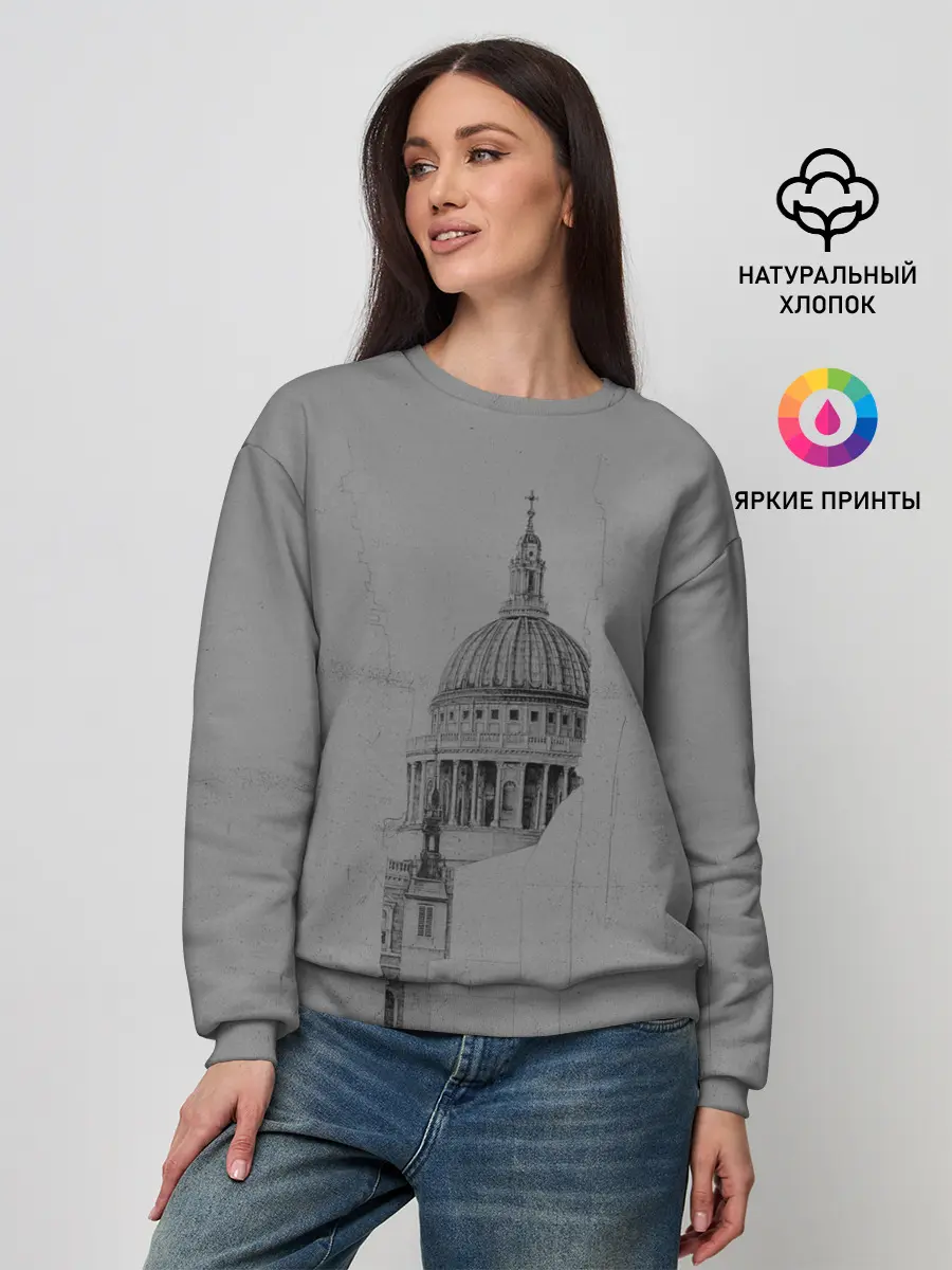 Женский свитшот / собор