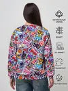 Женский свитшот / Стикерпак