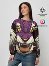 Женский свитшот / Маска тигра