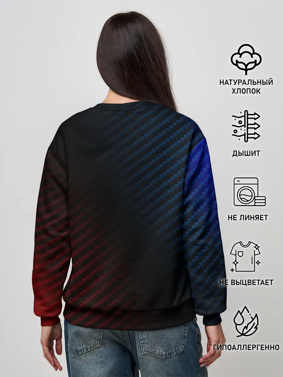 Женский свитшот / MERCEDES / МЕРСЕДЕС