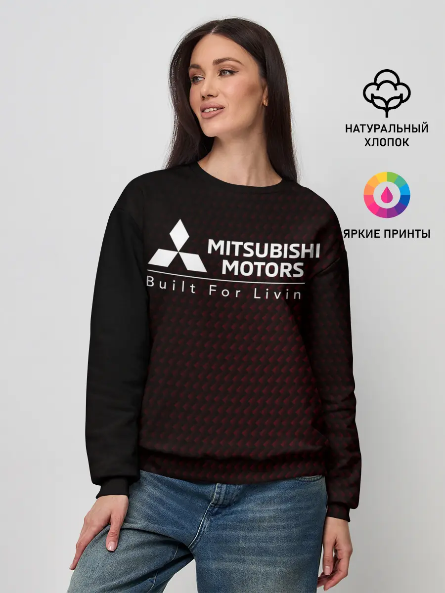 Женский свитшот / MITSUBISHI / МИТСУБИСИ