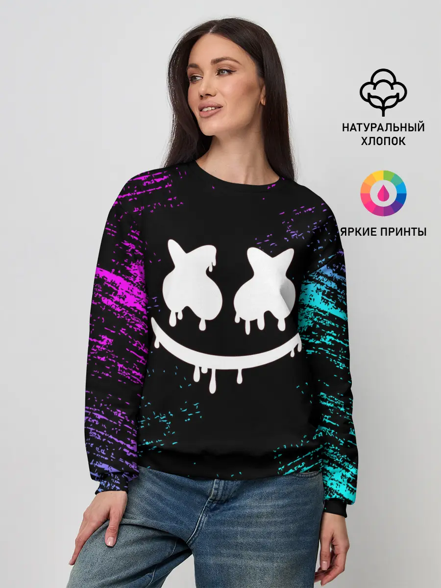 Женский свитшот / MARSHMELLO