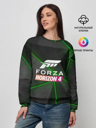 Женский свитшот / Forza Horizon 4 Hi-tech
