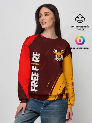 Женский свитшот / FREE FIRE / ФРИ ФАЕР