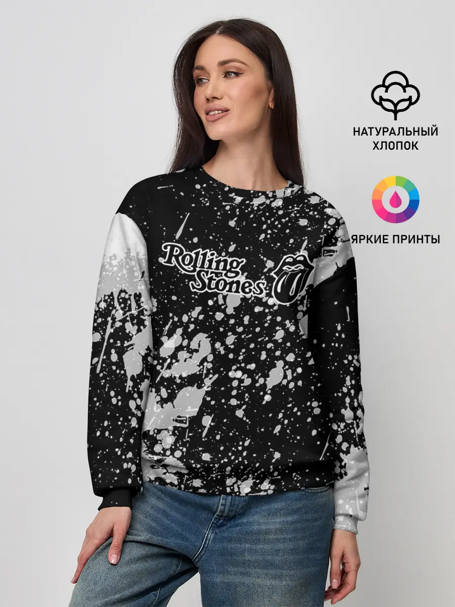 Женский свитшот / Rolling Stones