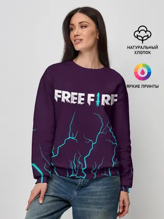 Женский свитшот / FREE FIRE / ФРИ ФАЕР